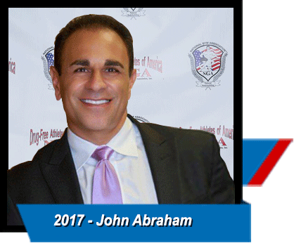 2017 NGA Hall of Fame John Abraham